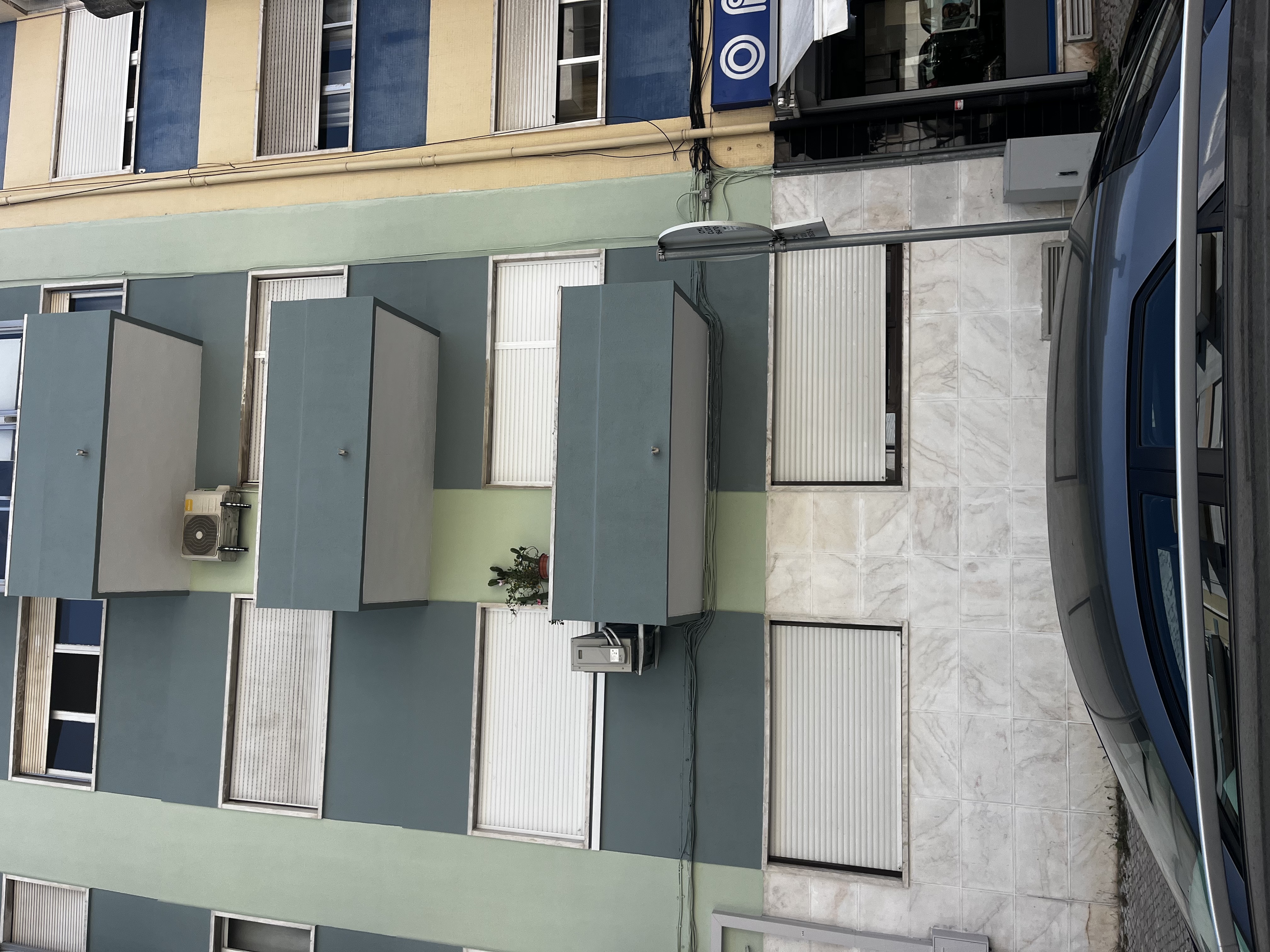 Fachada residencial reabilitada